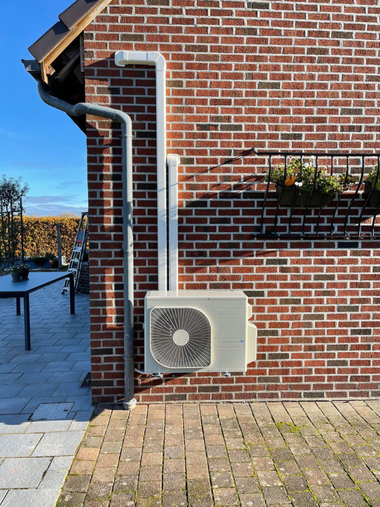 clim installation extérieur en wallonie