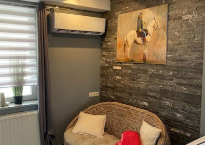 la climatisation dans un salon en Belgique