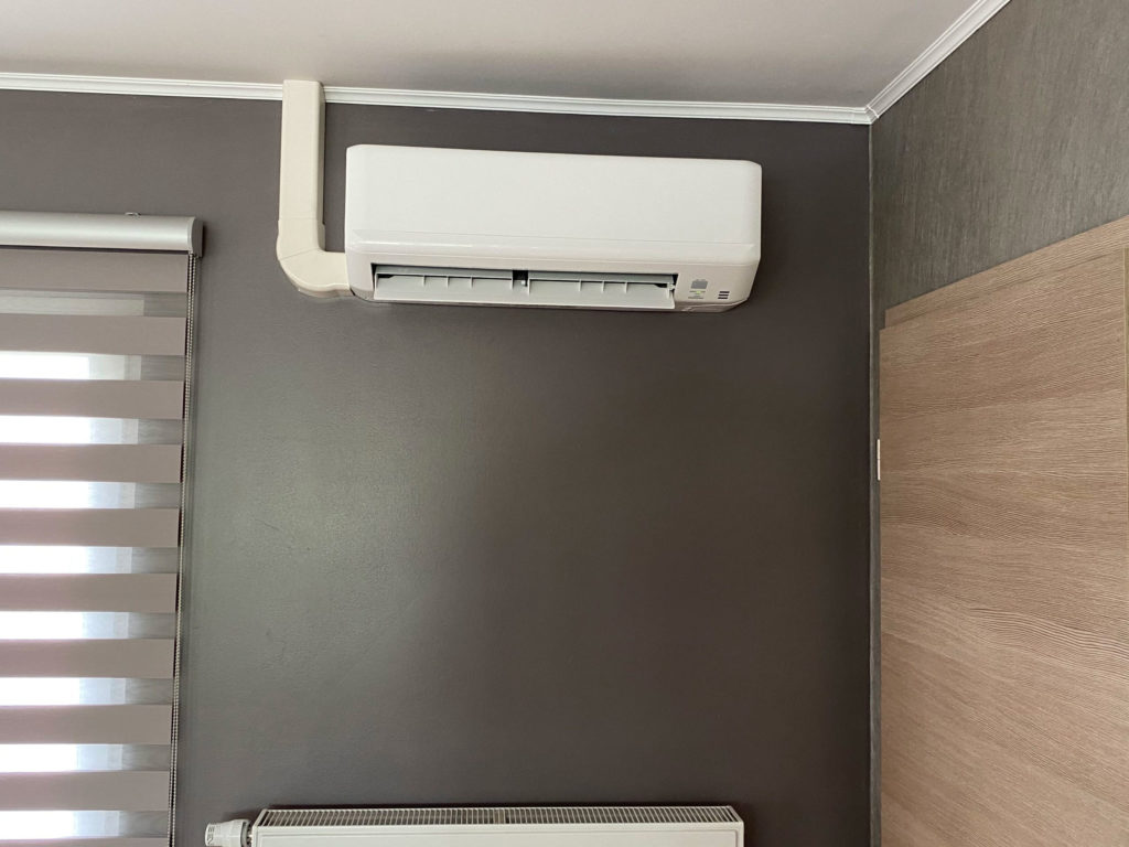 Installation de climatisation réversible chez un particulier